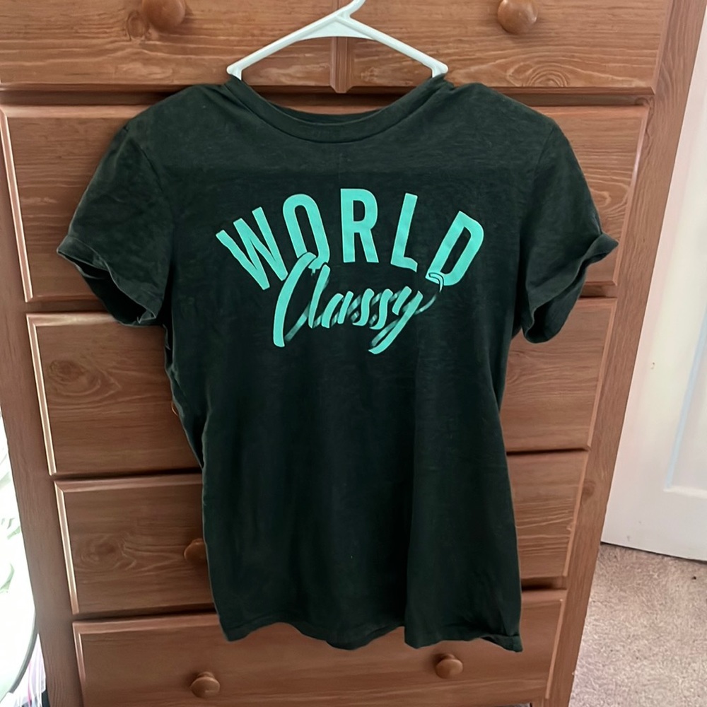 Dark Gray, World Classy, T-Shirt